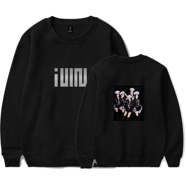 IUIM sweatshirt black cheap high quality merch.