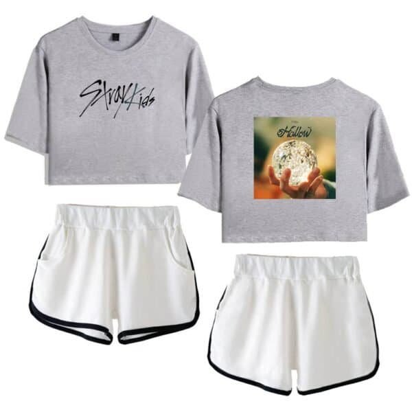High quality affordable matching athletic crop tops and shorts set for women and kids, perfect for casual wear or workouts. durable, stylish, and budget-friendly.