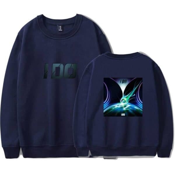 ID0 high quality graphic sweatshirt with futuristic design and vibrant neon colors, affordable and stylish casual wear ideal for cool streetwear looks.