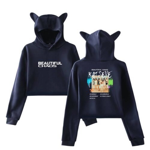 Katseye Cropped Hoodie #3