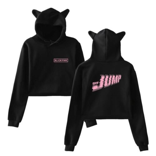 Blackpink Jump Cropped Hoodie #3