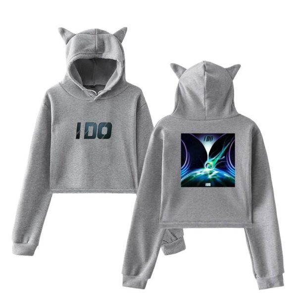 Gidle Cropped Hoodie #7 - Image 4