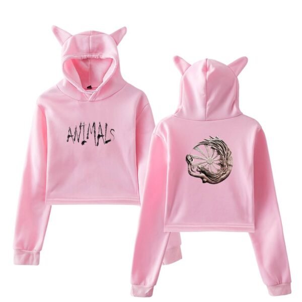 Eminem Cropped Hoodie #3 - Image 5