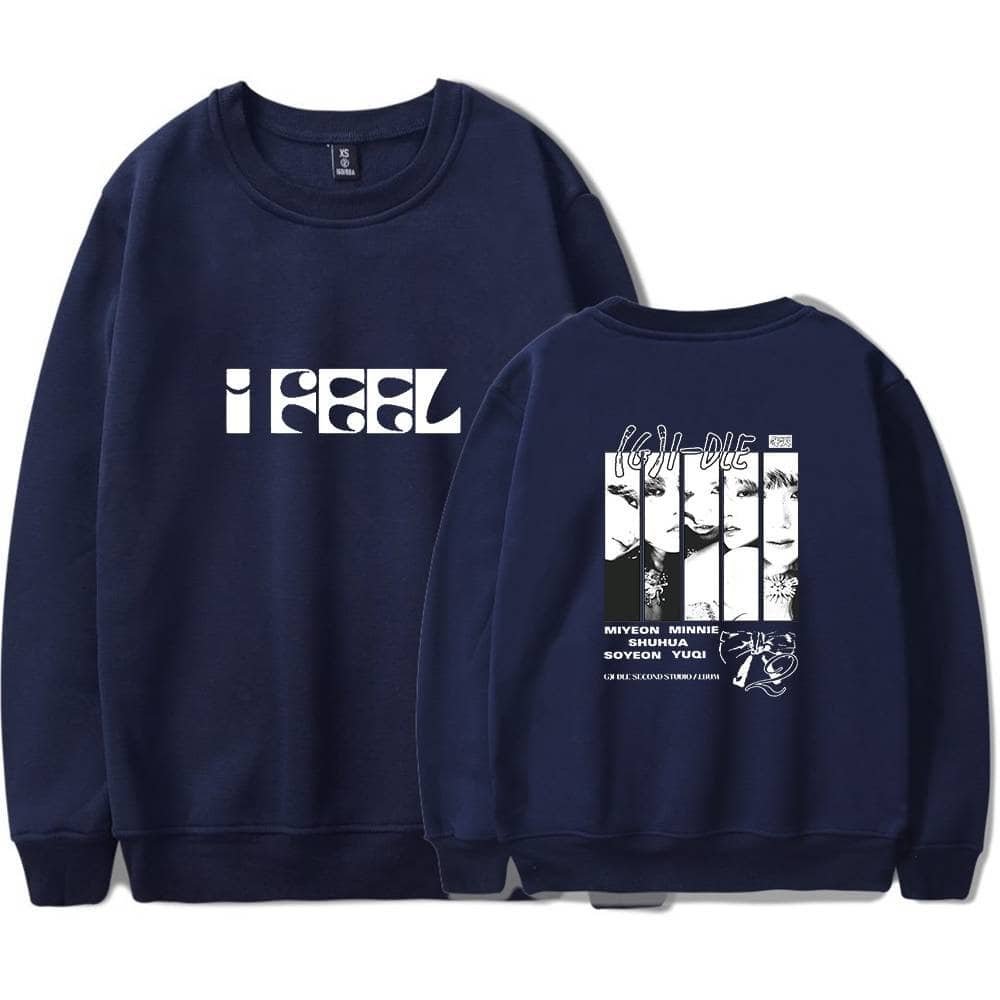 Cheap high quality merch sweatshirt with stylish print and comfortable fit, perfect for casual wear or fan merchandise offers.