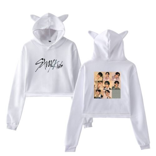 Stray Kids 2025 Cropped Hoodie #1