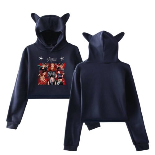 Stray Kids 2025 Cropped Hoodie #2
