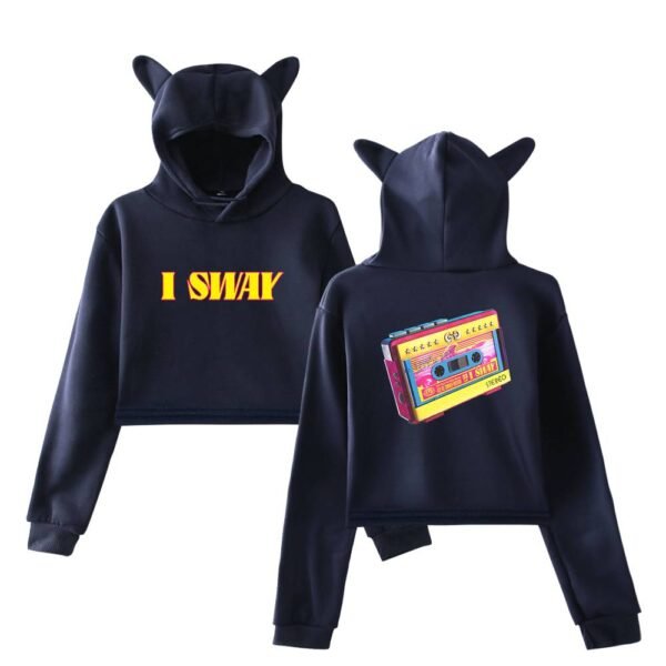 Gidle I Sway Cropped Hoodie #1 - Image 3