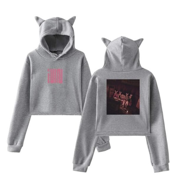 Gidle Cropped Hoodie #6 - Image 4