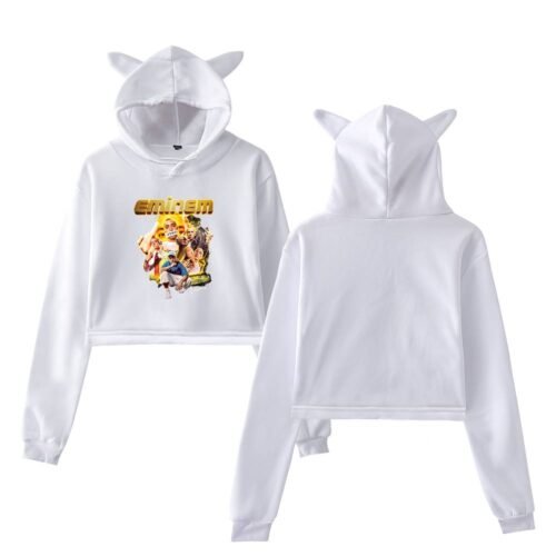 Eminem Cropped Hoodie #1