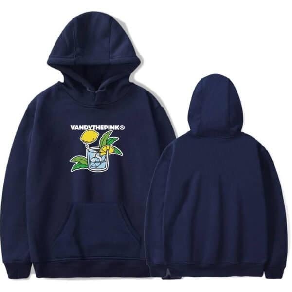 VandyThePink Lemonade Graphic Hoodie, casual and affordable high-quality merchandise with vibrant design. Perfect for streetwear fans looking for stylish, inexpensive options.