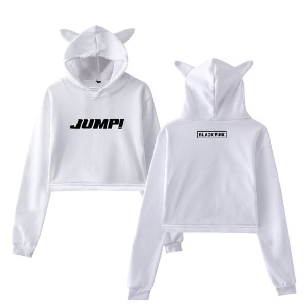 Affordable high-quality white hoodie with cat ears and bold text print, perfect for fans of casual, trendy merch. Stylish, comfortable, and budget-friendly for everyday wear.