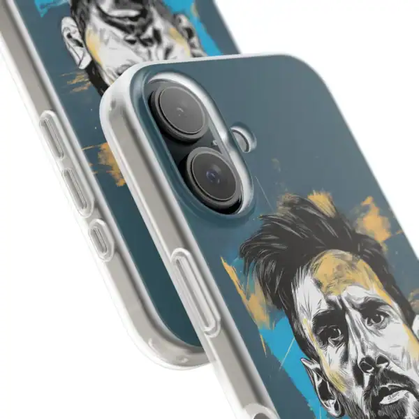Vivid phone case with a stylish portrait design, perfect for showcasing personality and creativity. Made from high-quality materials, it offers durability and a sleek look at an affordable price.