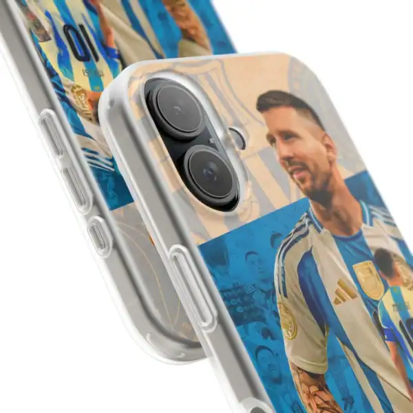Custom phone case featuring a high-quality, affordable design with your favorite sports team and player, providing protection and a personal touch. Great for fans seeking cheap, durable merchandise.