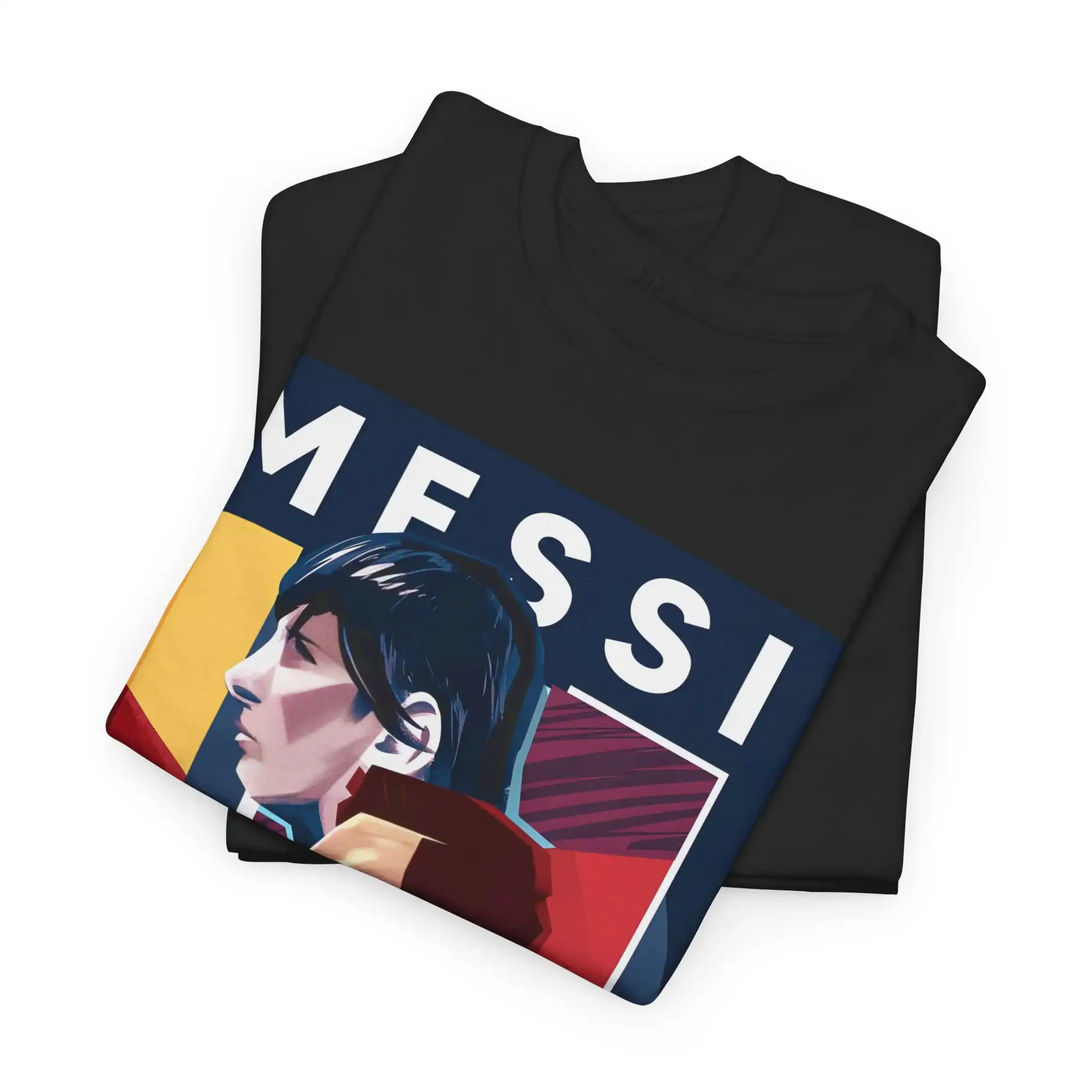 Logo T-shirt with a modern illustration design featuring vibrant colors and bold typography, perfect for casual wear and expressing personality. Ideal for anime or pop culture fans looking for affordable, high-quality merch.