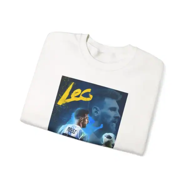 LeBron James high-quality sports merchandise t-shirt featuring Messi and Ronaldo design, affordable pricing, durable fabric, and eye-catching print for sports fans and collectors.