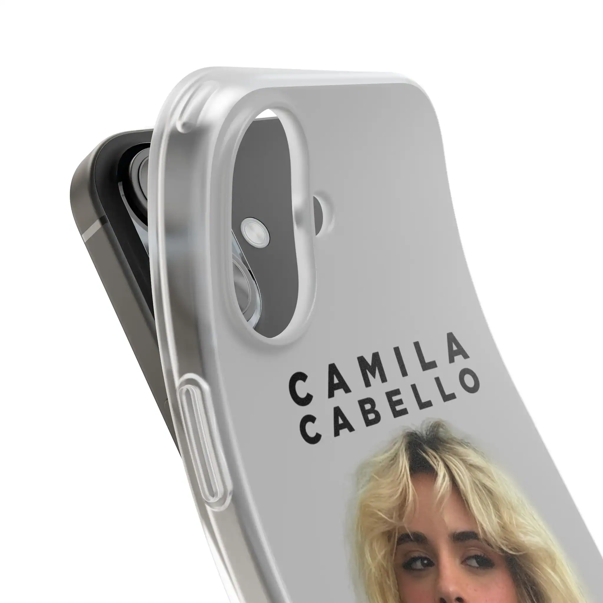 Canon high quality phone case featuring a custom print of Camila Cabello, designed for affordable and stylish protection. Perfect for fans who want cheap, high-quality merchandise.