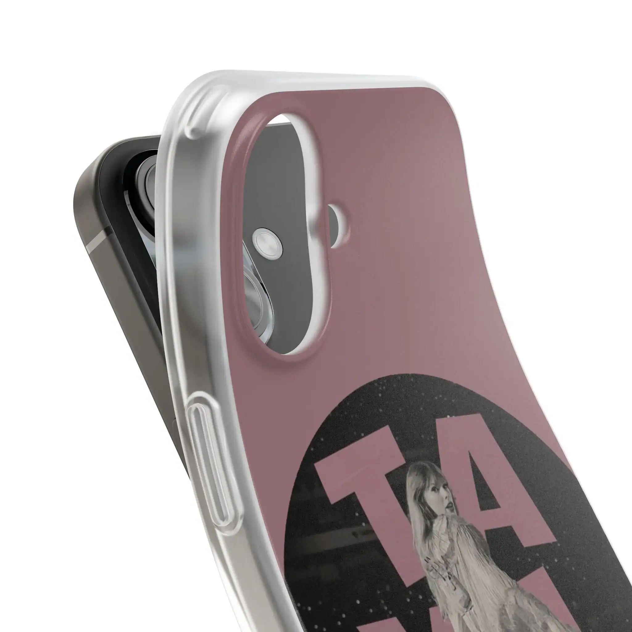 Nametape phone case with trendy design, affordable high-quality merchandise suitable for everyday use and style enhancement.