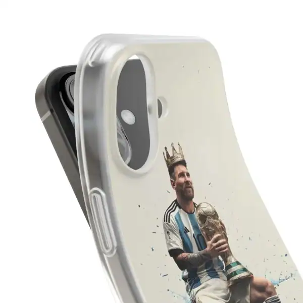 Custom football merchandise with Lionel Messi design, high quality and affordable prices. Perfect for fans looking for stylish, budget-friendly sports gear. Ideal for showing team spirit.