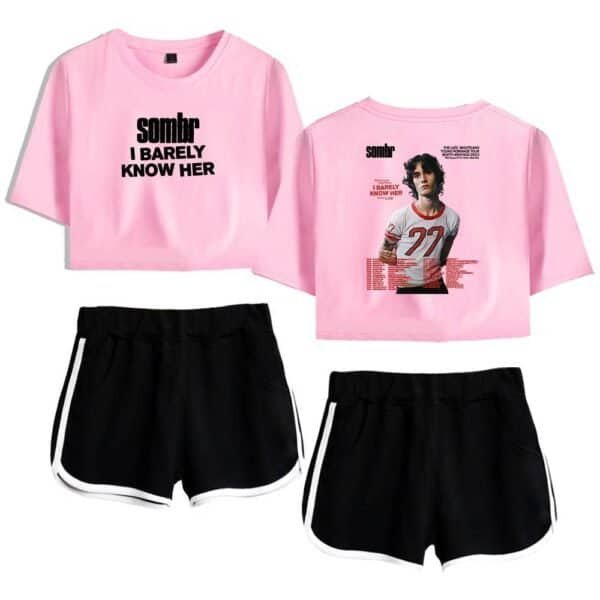 Sustainable affordable graphic t-shirt and sports shorts set, perfect for stylish and budget-friendly casual wear.
