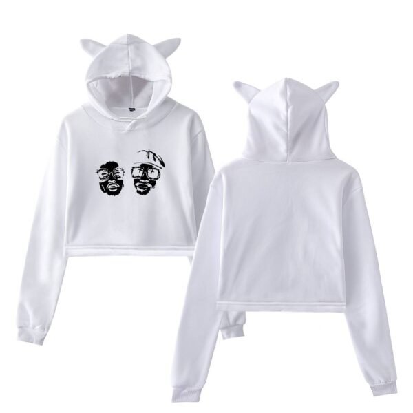 Bruno Mars Cropped Hoodie #8 - Image 2