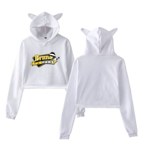 Bruno Mars Cropped Hoodie #1