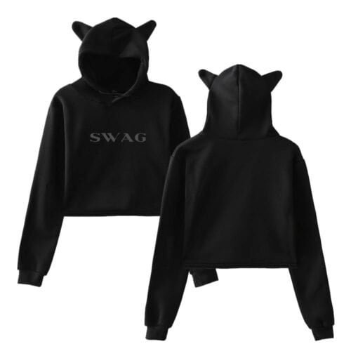 Justin Bieber Cropped Hoodie #3