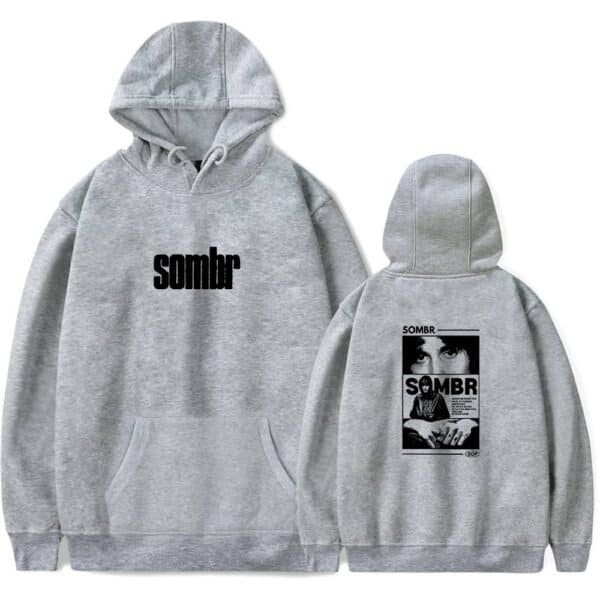 Soma black hoodie with front and back printed designs, cheap high quality merch, comfortable and trendy streetwear style hoodie for fans and collectors, ideal for casual wear and gifts.
