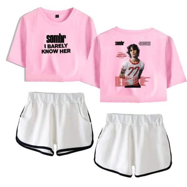 StayHot pink oversized t-shirt with bold black text and a graphic print on the back, paired with white athletic shorts with black trim, designed for casual high-quality merch.