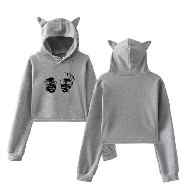 Bruno Mars Cropped Hoodie #8 - Image 3