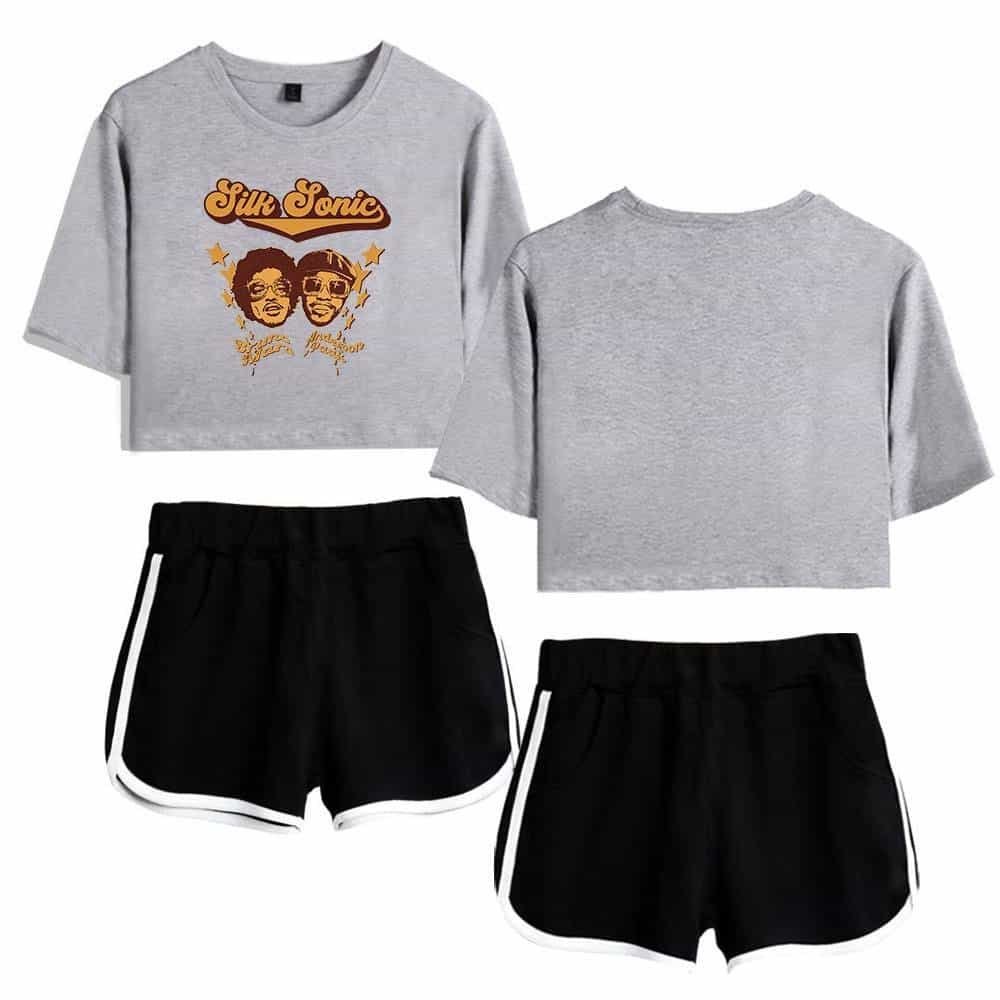 Cheap high quality merch with trendy streetwear style featuring graphic tees and athletic shorts. Perfect for casual, affordable fashion or gifting.