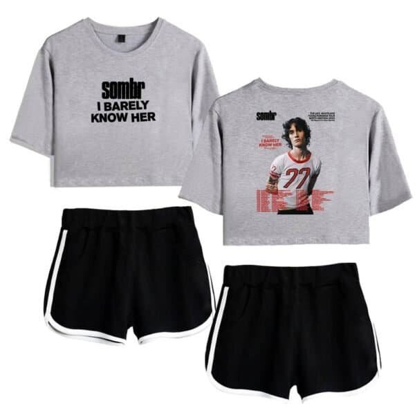Cheap high quality merch with trendy graphic t-shirts and stylish shorts for a fashionable, affordable look. Perfect for casual wear or sports-inspired outfits.