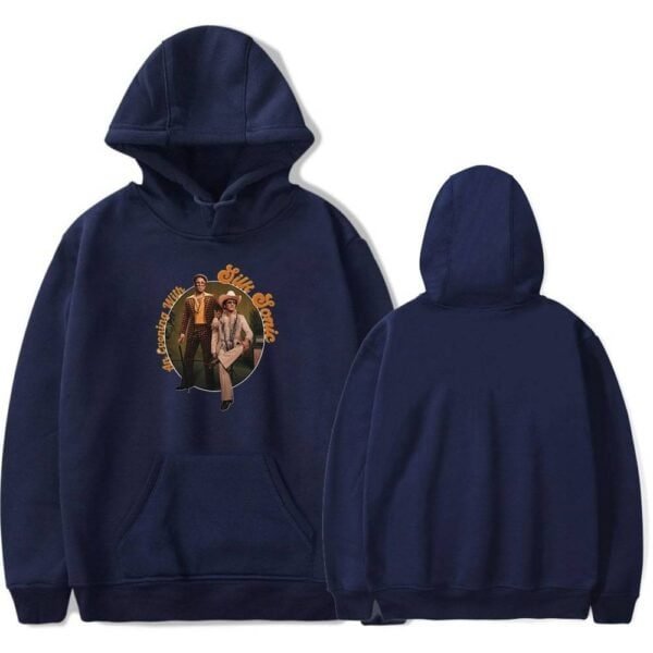 Comfortable navy hoodie featuring a vintage-inspired graphic print, perfect for casual wear and affordable high-quality merch. Ideal for fans seeking cheap, stylish, and durable apparel.