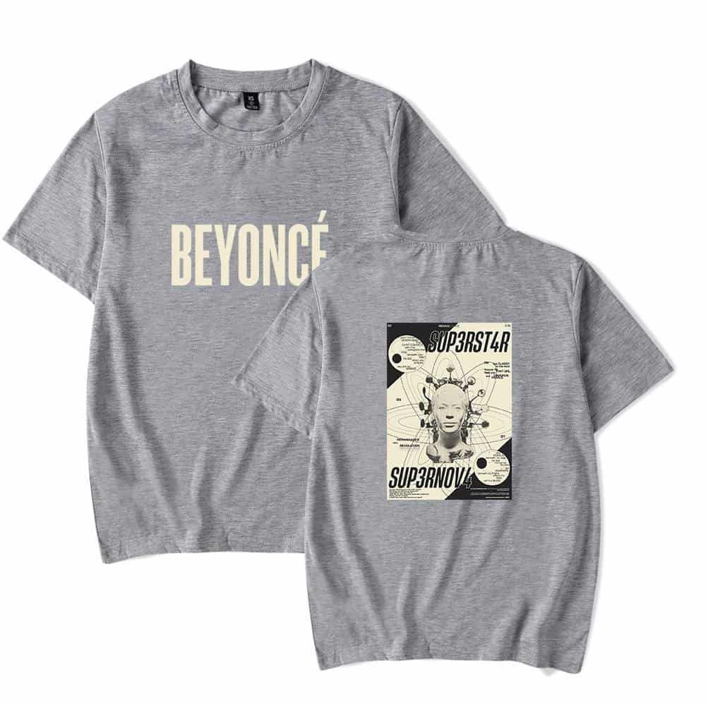 BEYONCÉ graphic t-shirt, stylish and affordable high-quality merch for fans.