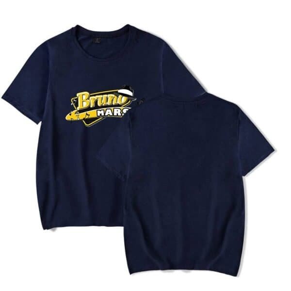 -bruno mars custom t-shirt, affordable high quality merchandise, casual streetwear, stylish concert apparel, budget-friendly, great for fans, vibrant print, comfortable fit, trendy designs, unique merchandise.