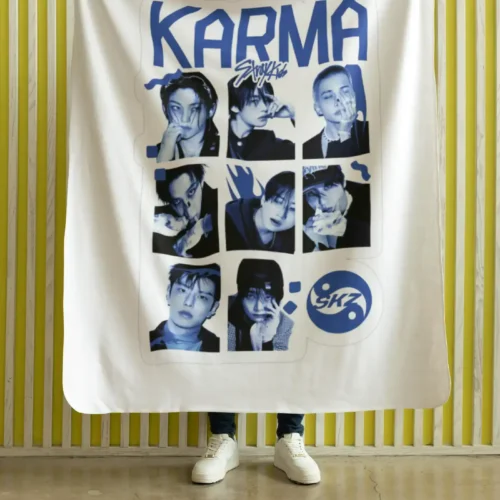 Stray Kids Karma Blanket #1