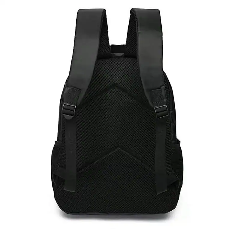 Backpack with padded straps and breathable mesh back panel for comfortable carrying, ideal for school, travel, or daily use, offers affordable high-quality merchandise.