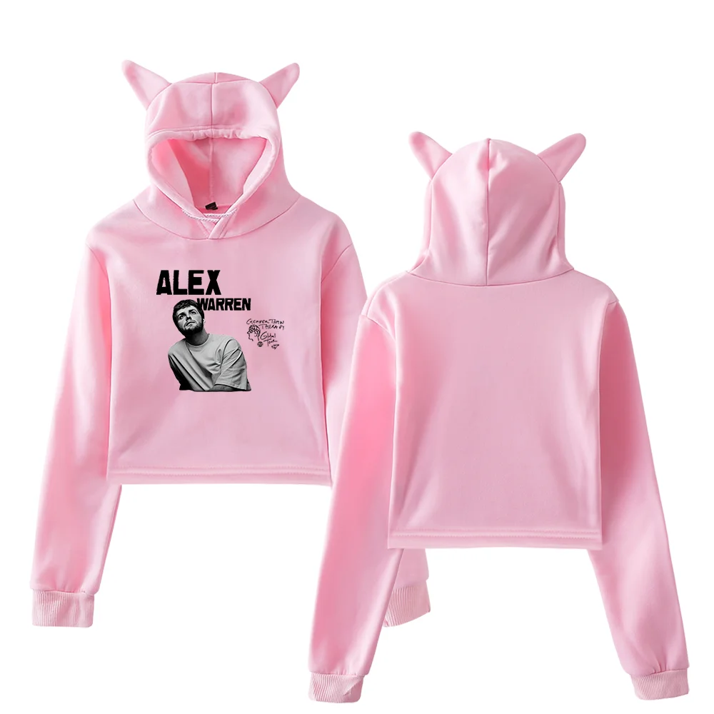 Alex Warren Cheaper Than Therapy Cropped Hoodie #4 - Image 2