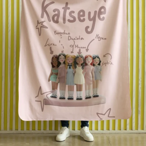 Katseye Blanket #3