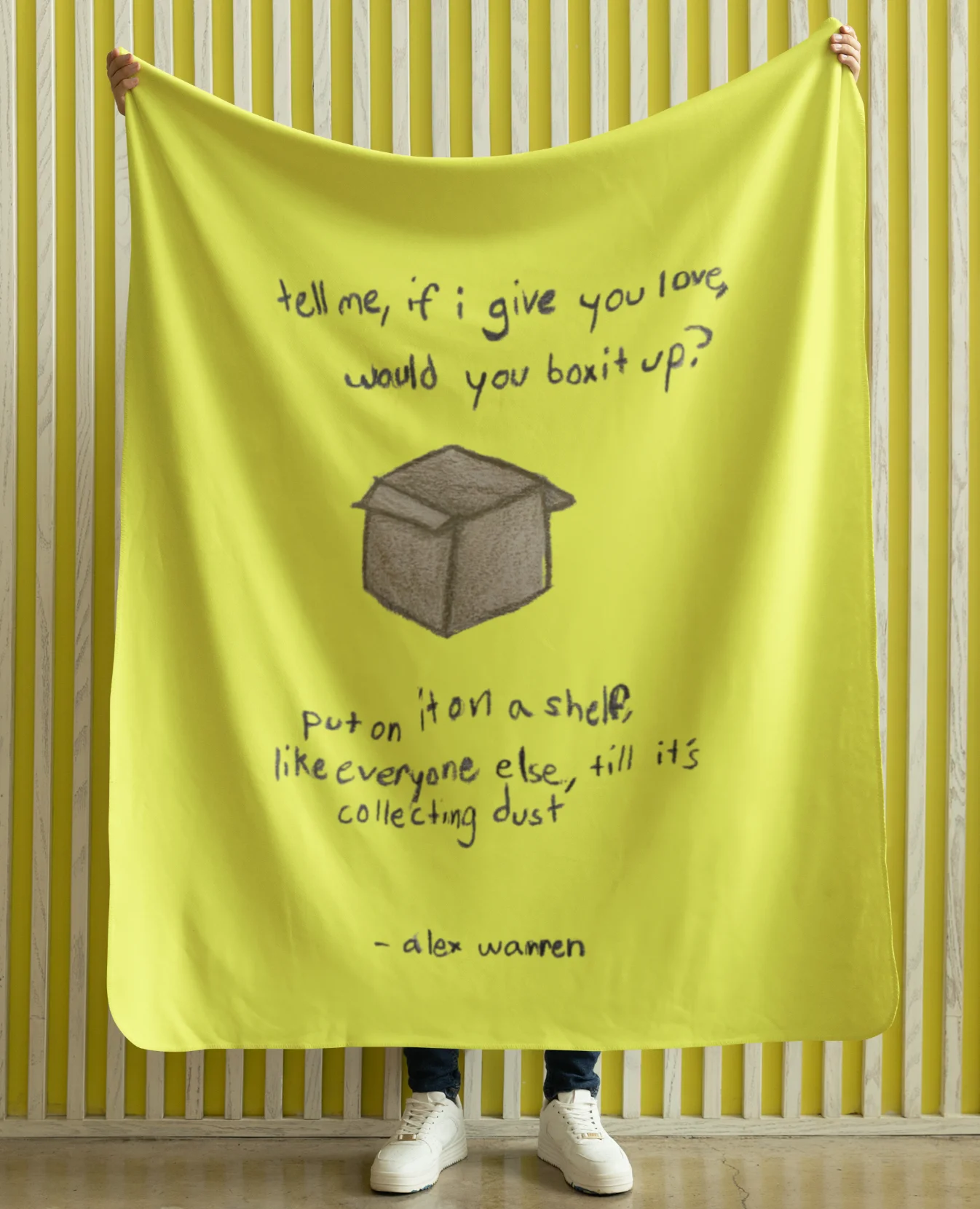 Alex Warren Blanket #4