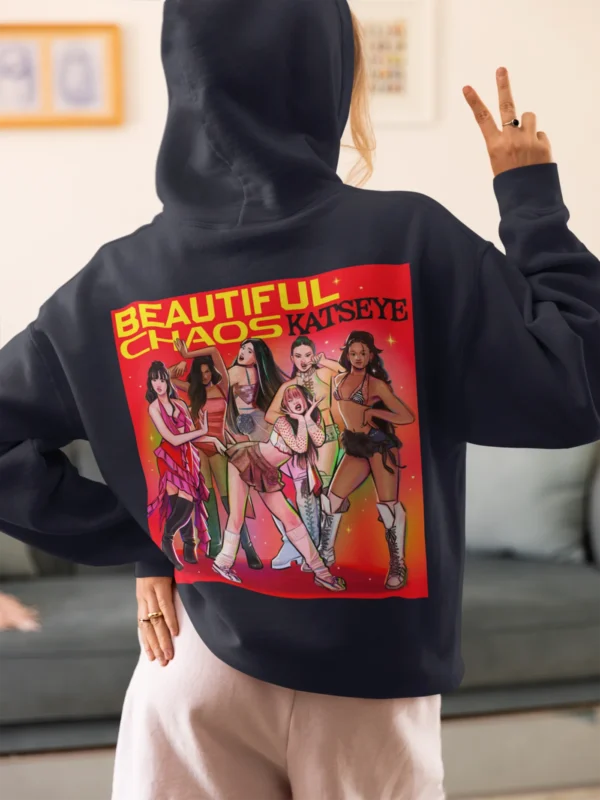 Katseye Beautiful Chaos Hoodie #3 - Image 3
