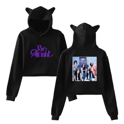 IVE Cropped Hoodie #1