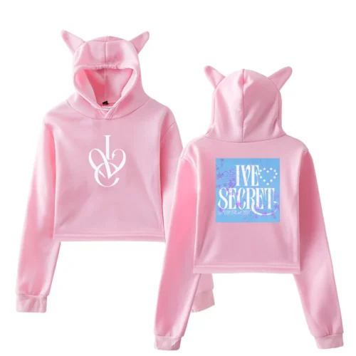 IVE Cropped Hoodie #2