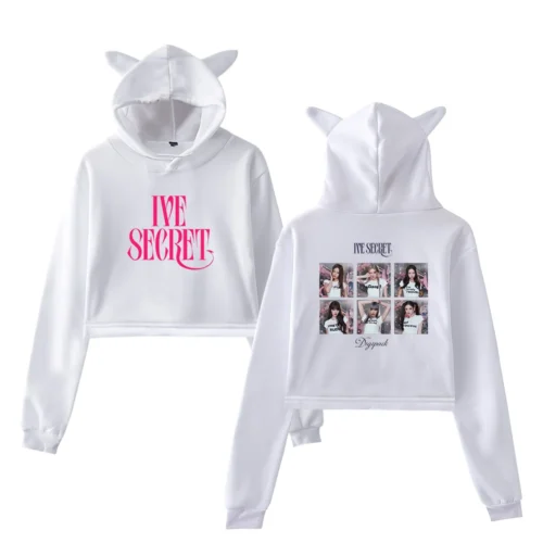 IVE Cropped Hoodie #3