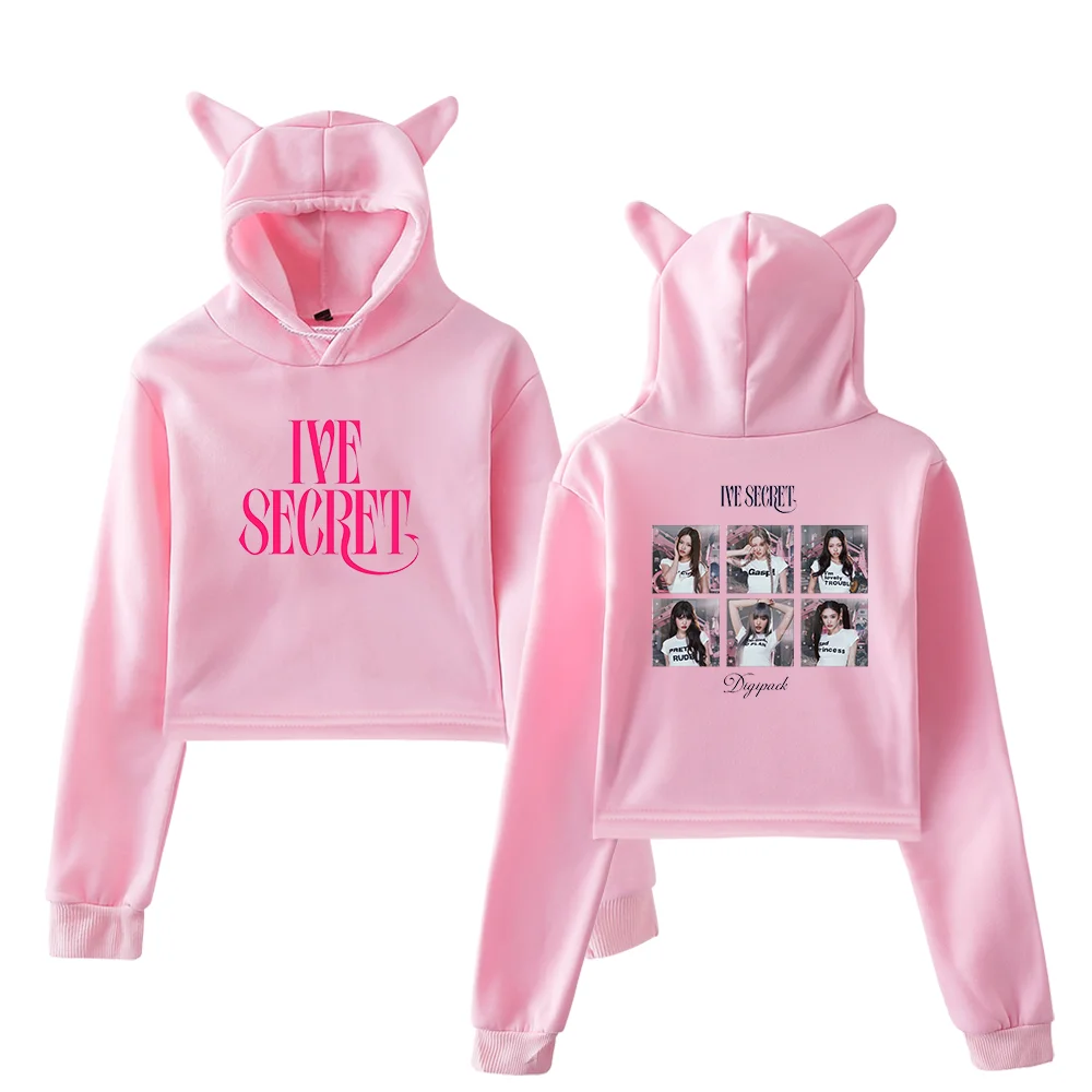 IVE Cropped Hoodie #3 - Image 5