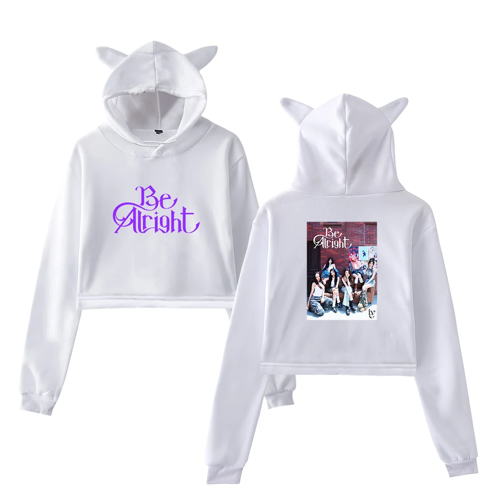 IVE Cropped Hoodie #4 - Image 5