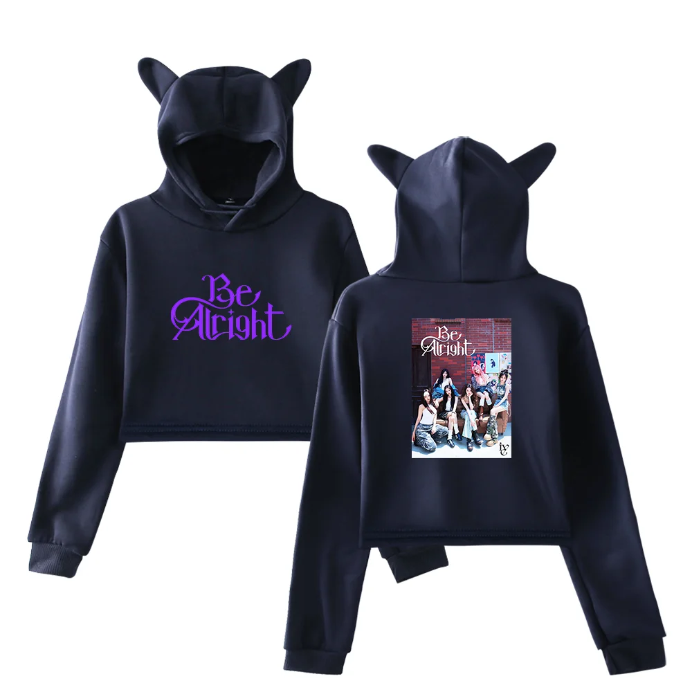 IVE Cropped Hoodie #4 - Image 3