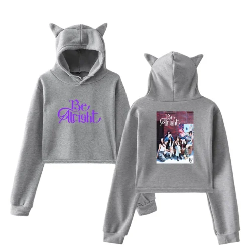 IVE Cropped Hoodie #4