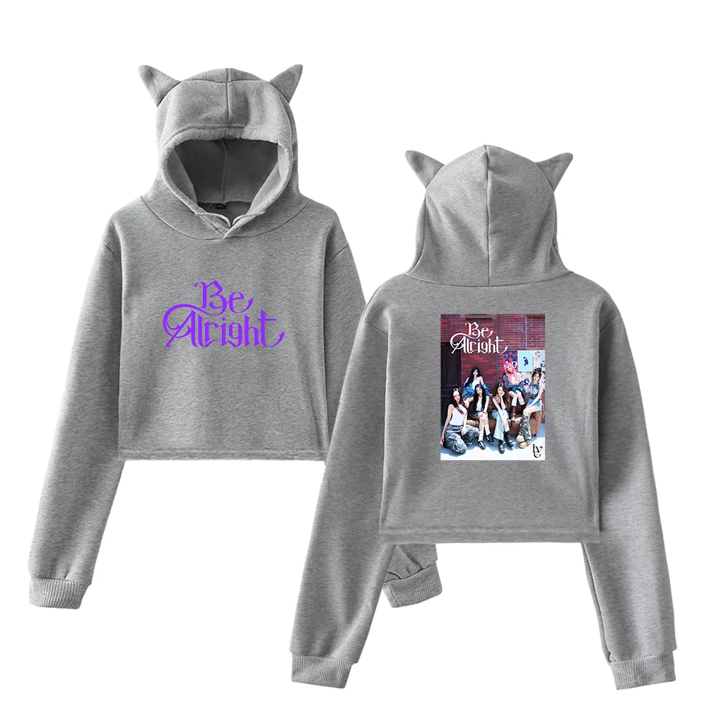 IVE Cropped Hoodie #4 - Image 2