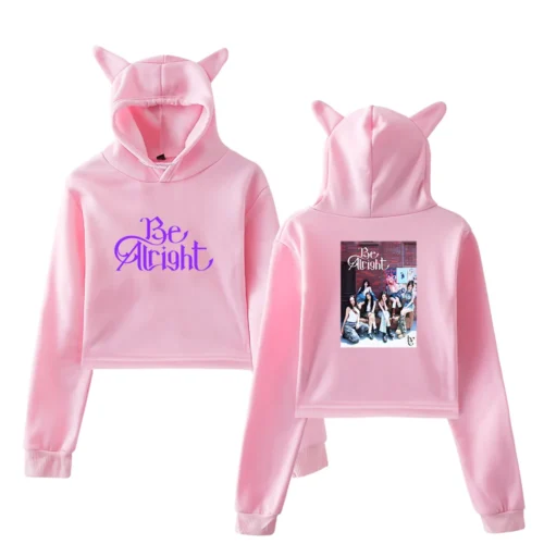 IVE Cropped Hoodie #4