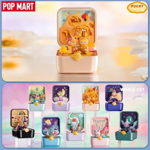 Pop Mart Pucky Strange Stars Series Scene Set Blind Box
